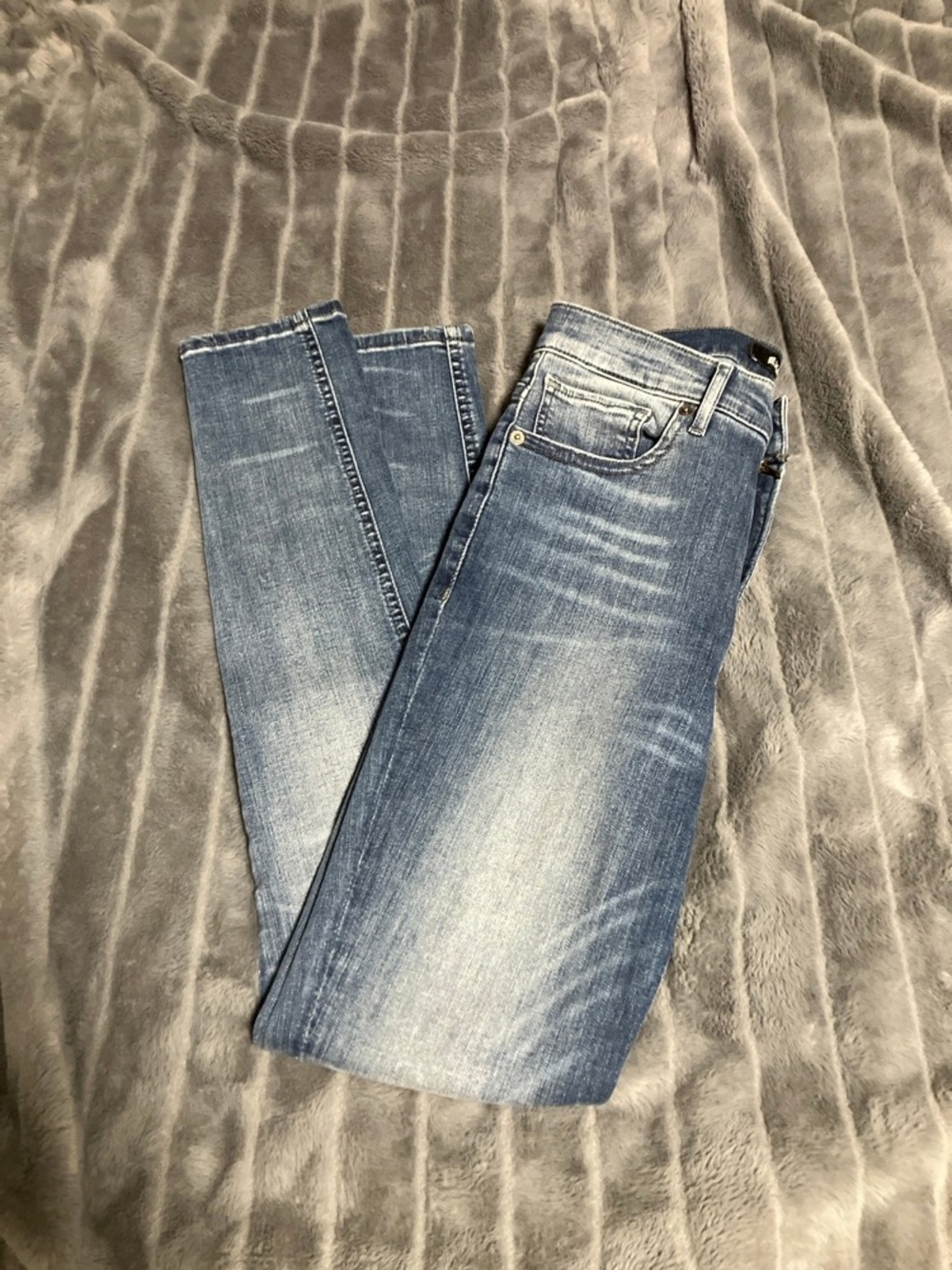 Express Women's Light Blue Washed Jeggings size 8R
